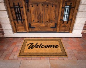 custom home builders in minnesota - welcome mat