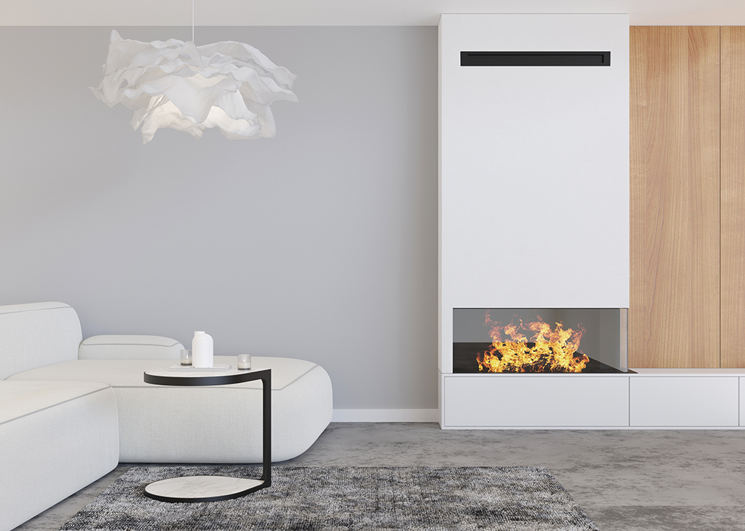 Gas Fireplace in Modern Home Designs